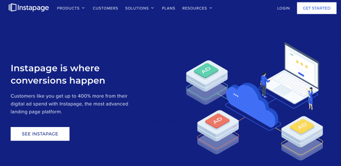 instapage landing pages